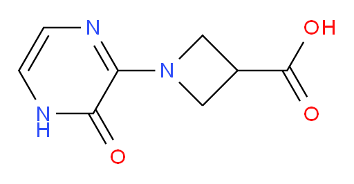 1-(3-oxo-3,4-dihydropyrazin-2-yl)azetidine-3-carboxylic acid