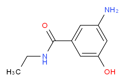 3-amino-N-ethyl-5-hydroxybenzamide