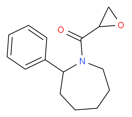 1-(oxirane-2-carbonyl)-2-phenylazepane