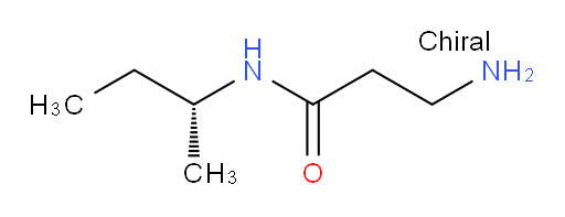 3-amino-N-[(2R)-butan-2-yl]propanamide