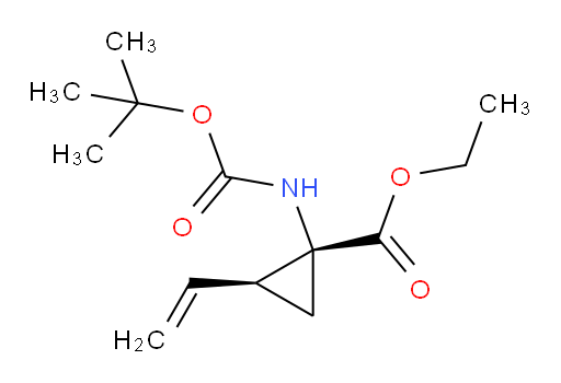 rac-ethyl (1R,2S)-1-{[(tert-butoxy)carbonyl]amino}-2-ethenylcyclopropane-1-carboxylate