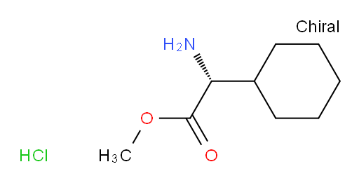 methyl (2R)-2-amino-2-cyclohexylacetate hydrochloride
