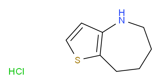 4H,5H,6H,7H,8H-thieno[3,2-b]azepine hydrochloride
