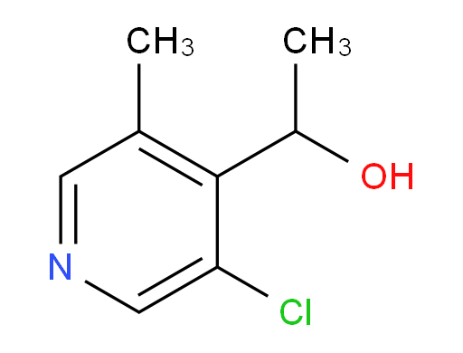 1-(3-chloro-5-methylpyridin-4-yl)ethan-1-ol