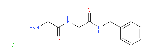 2-amino-N-[(benzylcarbamoyl)methyl]acetamide hydrochloride