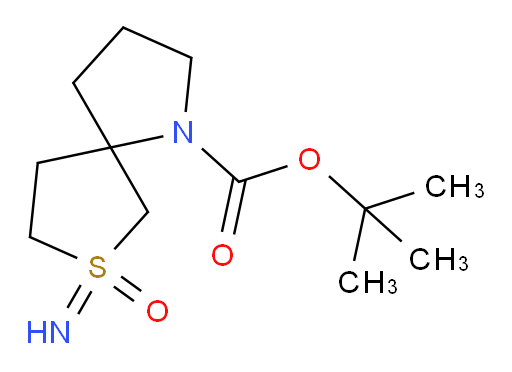 tert-butyl 7-imino-7-oxo-7lambda6-thia-1-azaspiro[4.4]nonane-1-carboxylate