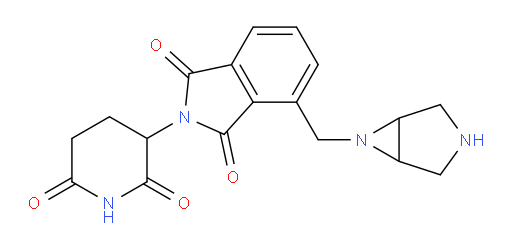 4-({3,6-diazabicyclo[3.1.0]hexan-6-yl}methyl)-2-(2,6-dioxopiperidin-3-yl)-2,3-dihydro-1H-isoindole-1,3-dione