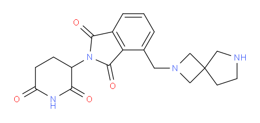 4-({2,6-diazaspiro[3.4]octan-2-yl}methyl)-2-(2,6-dioxopiperidin-3-yl)-2,3-dihydro-1H-isoindole-1,3-dione