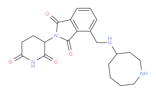 4-{[(azocan-4-yl)amino]methyl}-2-(2,6-dioxopiperidin-3-yl)-2,3-dihydro-1H-isoindole-1,3-dione