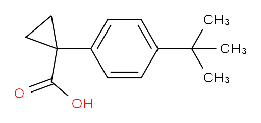 1-(4-tert-butylphenyl)cyclopropane-1-carboxylic acid