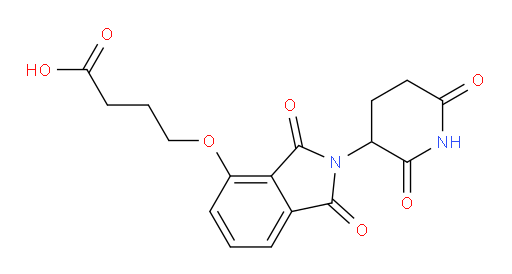 4-{[2-(2,6-dioxopiperidin-3-yl)-1,3-dioxo-2,3-dihydro-1H-isoindol-4-yl]oxy}butanoic acid