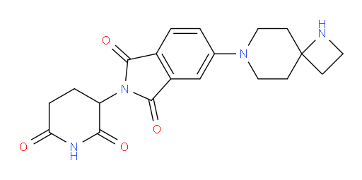 5-{1,7-diazaspiro[3.5]nonan-7-yl}-2-(2,6-dioxopiperidin-3-yl)-2,3-dihydro-1H-isoindole-1,3-dione