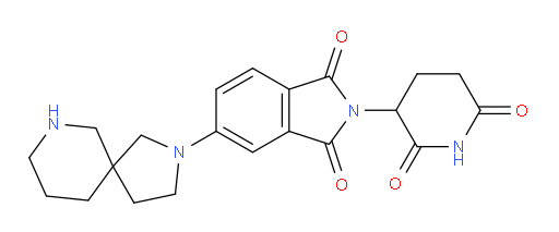 5-{2,7-diazaspiro[4.5]decan-2-yl}-2-(2,6-dioxopiperidin-3-yl)-2,3-dihydro-1H-isoindole-1,3-dione