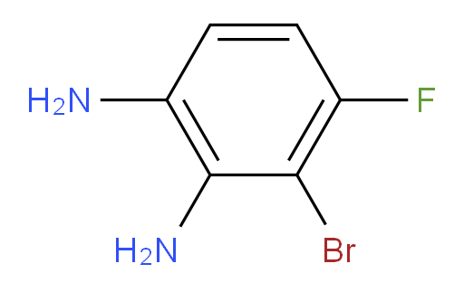 3-bromo-4-fluorobenzene-1,2-diamine