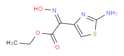 ethyl 2-(2-amino-1,3-thiazol-4-yl)-2-(N-hydroxyimino)acetate