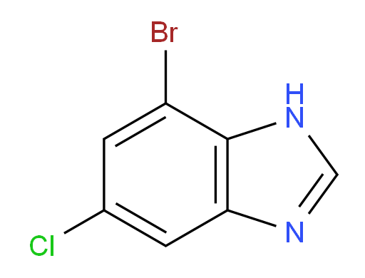 7-bromo-5-chloro-1H-1,3-benzodiazole