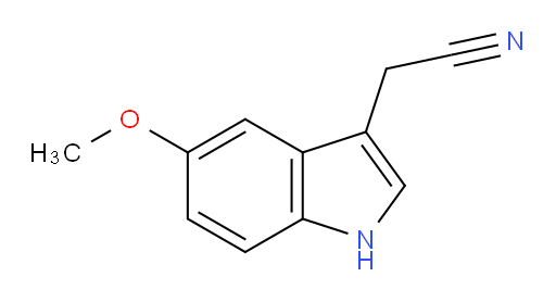 2-(5-methoxy-1H-indol-3-yl)acetonitrile