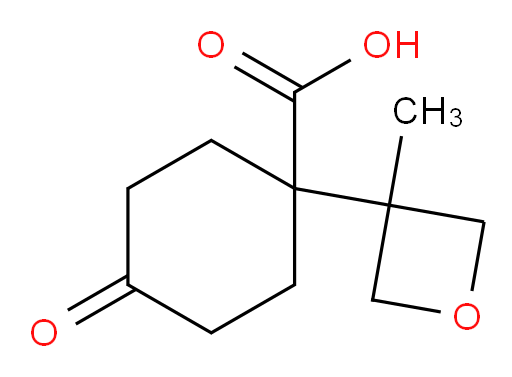 1-(3-methyloxetan-3-yl)-4-oxocyclohexane-1-carboxylic acid