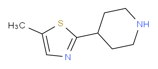 4-(5-methyl-1,3-thiazol-2-yl)piperidine