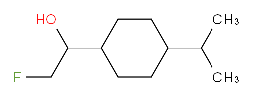 2-fluoro-1-[4-(propan-2-yl)cyclohexyl]ethan-1-ol