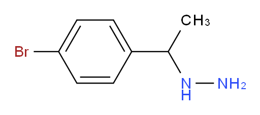 [1-(4-bromophenyl)ethyl]hydrazine
