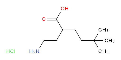 2-(2-aminoethyl)-5,5-dimethylhexanoic acid hydrochloride