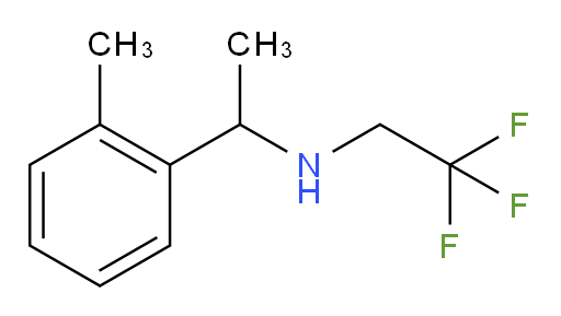[1-(2-methylphenyl)ethyl](2,2,2-trifluoroethyl)amine