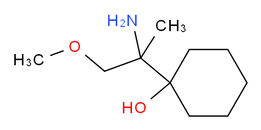 1-(2-amino-1-methoxypropan-2-yl)cyclohexan-1-ol