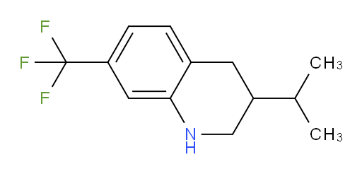 3-(propan-2-yl)-7-(trifluoromethyl)-1,2,3,4-tetrahydroquinoline