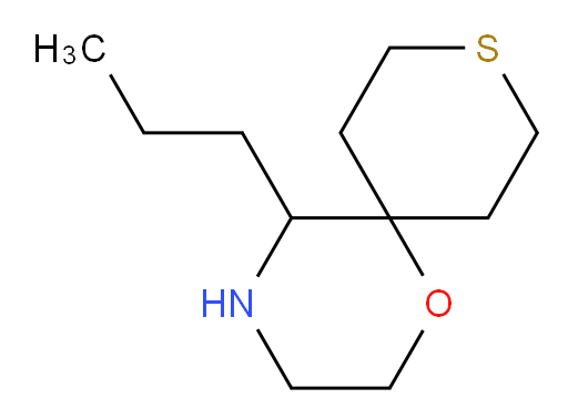 5-propyl-1-oxa-9-thia-4-azaspiro[5.5]undecane
