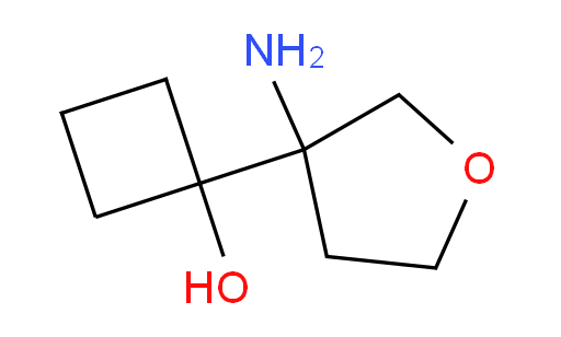 1-(3-aminooxolan-3-yl)cyclobutan-1-ol
