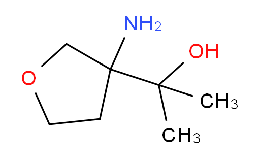2-(3-aminooxolan-3-yl)propan-2-ol