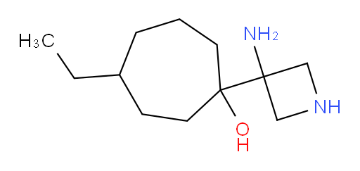 1-(3-aminoazetidin-3-yl)-4-ethylcycloheptan-1-ol