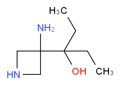 3-(3-aminoazetidin-3-yl)pentan-3-ol