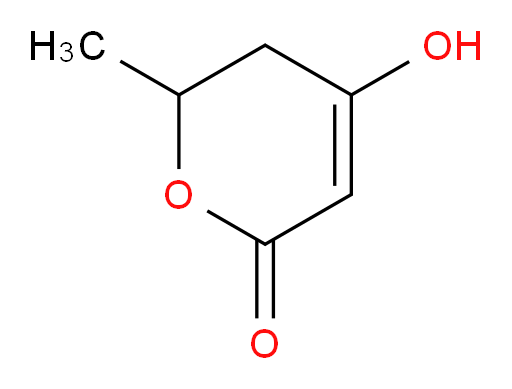 4-hydroxy-6-methyl-5,6-dihydro-2H-pyran-2-one