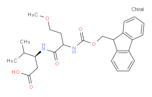 (3S)-3-[2-({[(9H-fluoren-9-yl)methoxy]carbonyl}amino)-4-methoxybutanamido]-4-methylpentanoic acid