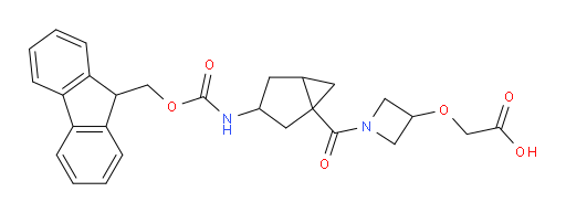 2-({1-[3-({[(9H-fluoren-9-yl)methoxy]carbonyl}amino)bicyclo[3.1.0]hexane-1-carbonyl]azetidin-3-yl}oxy)acetic acid