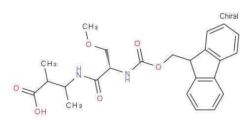 3-[(2S)-2-({[(9H-fluoren-9-yl)methoxy]carbonyl}amino)-3-methoxypropanamido]-2-methylbutanoic acid