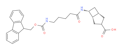 rac-(1R,5R,6S)-6-[5-({[(9H-fluoren-9-yl)methoxy]carbonyl}amino)pentanamido]bicyclo[3.2.0]heptane-3-carboxylic acid
