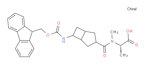 (2S)-2-{1-[6-({[(9H-fluoren-9-yl)methoxy]carbonyl}amino)bicyclo[3.2.0]heptan-3-yl]-N-methylformamido}propanoic acid