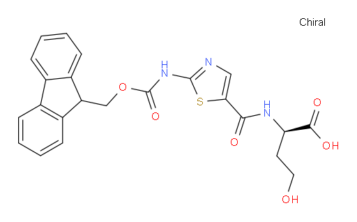 (2R)-2-{[2-({[(9H-fluoren-9-yl)methoxy]carbonyl}amino)-1,3-thiazol-5-yl]formamido}-4-hydroxybutanoic acid