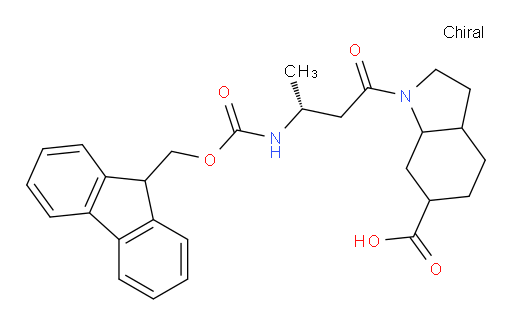 1-[(3R)-3-({[(9H-fluoren-9-yl)methoxy]carbonyl}amino)butanoyl]-octahydro-1H-indole-6-carboxylic acid