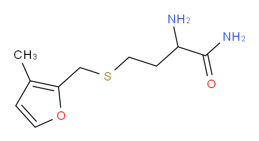 2-amino-4-{[(3-methylfuran-2-yl)methyl]sulfanyl}butanamide