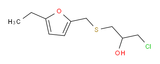 1-chloro-3-{[(5-ethylfuran-2-yl)methyl]sulfanyl}propan-2-ol