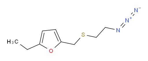 2-{[(2-azidoethyl)sulfanyl]methyl}-5-ethylfuran