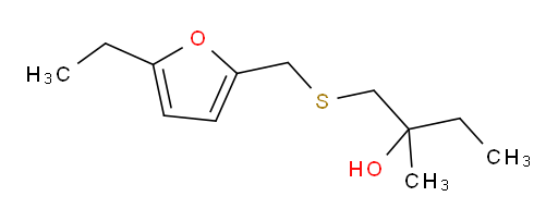 1-{[(5-ethylfuran-2-yl)methyl]sulfanyl}-2-methylbutan-2-ol