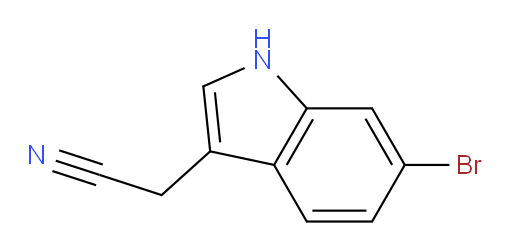 2-(6-bromo-1H-indol-3-yl)acetonitrile