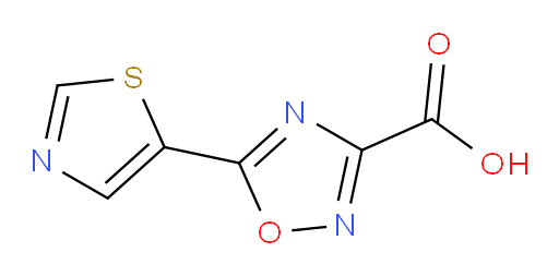 5-(1,3-thiazol-5-yl)-1,2,4-oxadiazole-3-carboxylic acid
