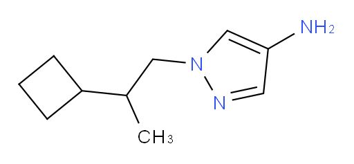 1-(2-cyclobutylpropyl)-1H-pyrazol-4-amine