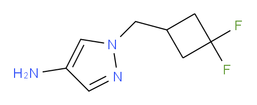 1-[(3,3-difluorocyclobutyl)methyl]-1H-pyrazol-4-amine